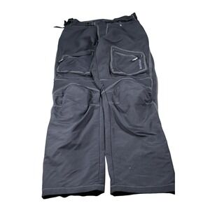 Joe Rocket Snow Pants Mens 33x31 Black Relaxed Fit Ballistic 5.0 Insulated Cargo